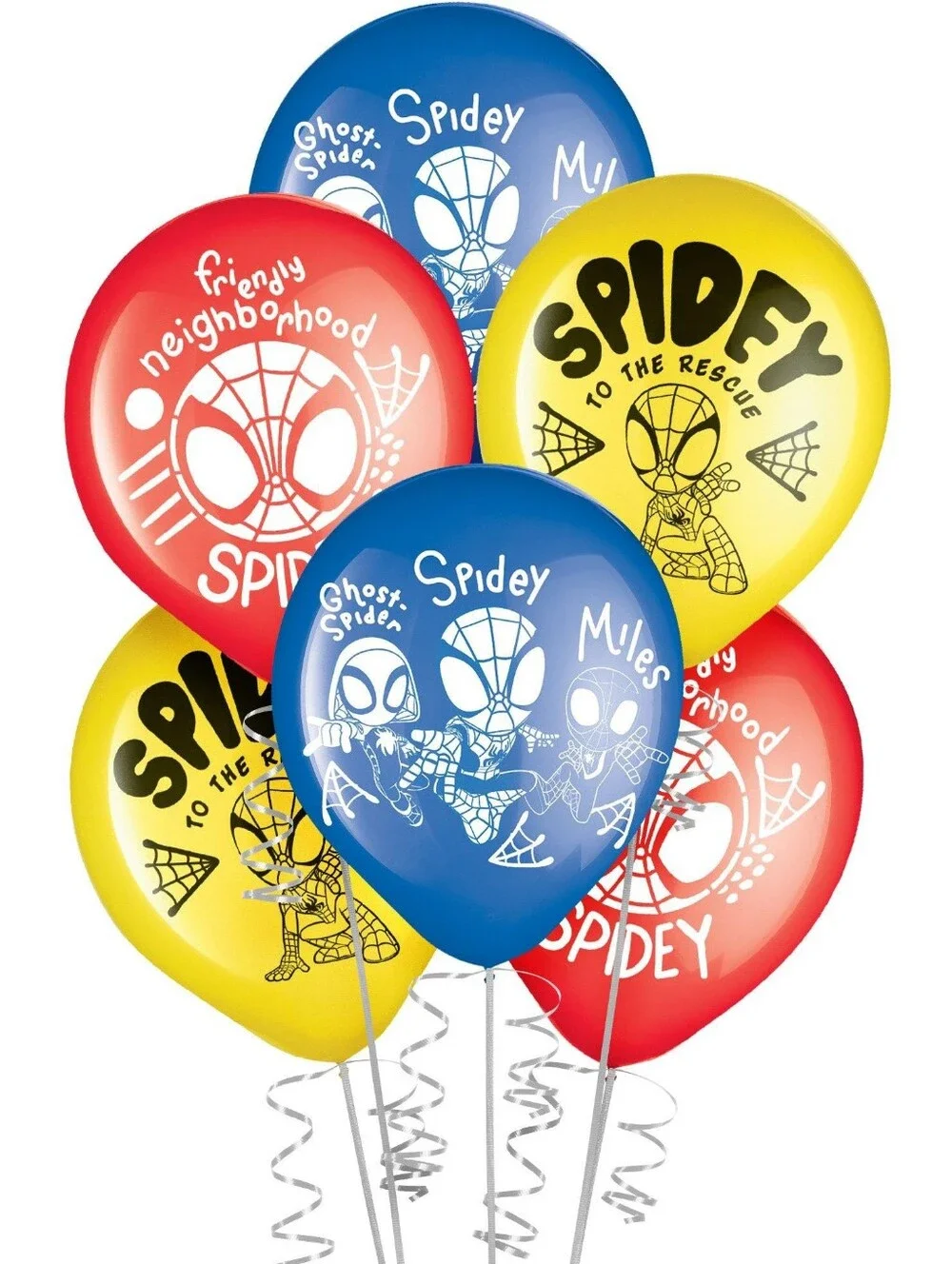Nintendo Super Mario Confetti Latex Balloons - 6 Pack